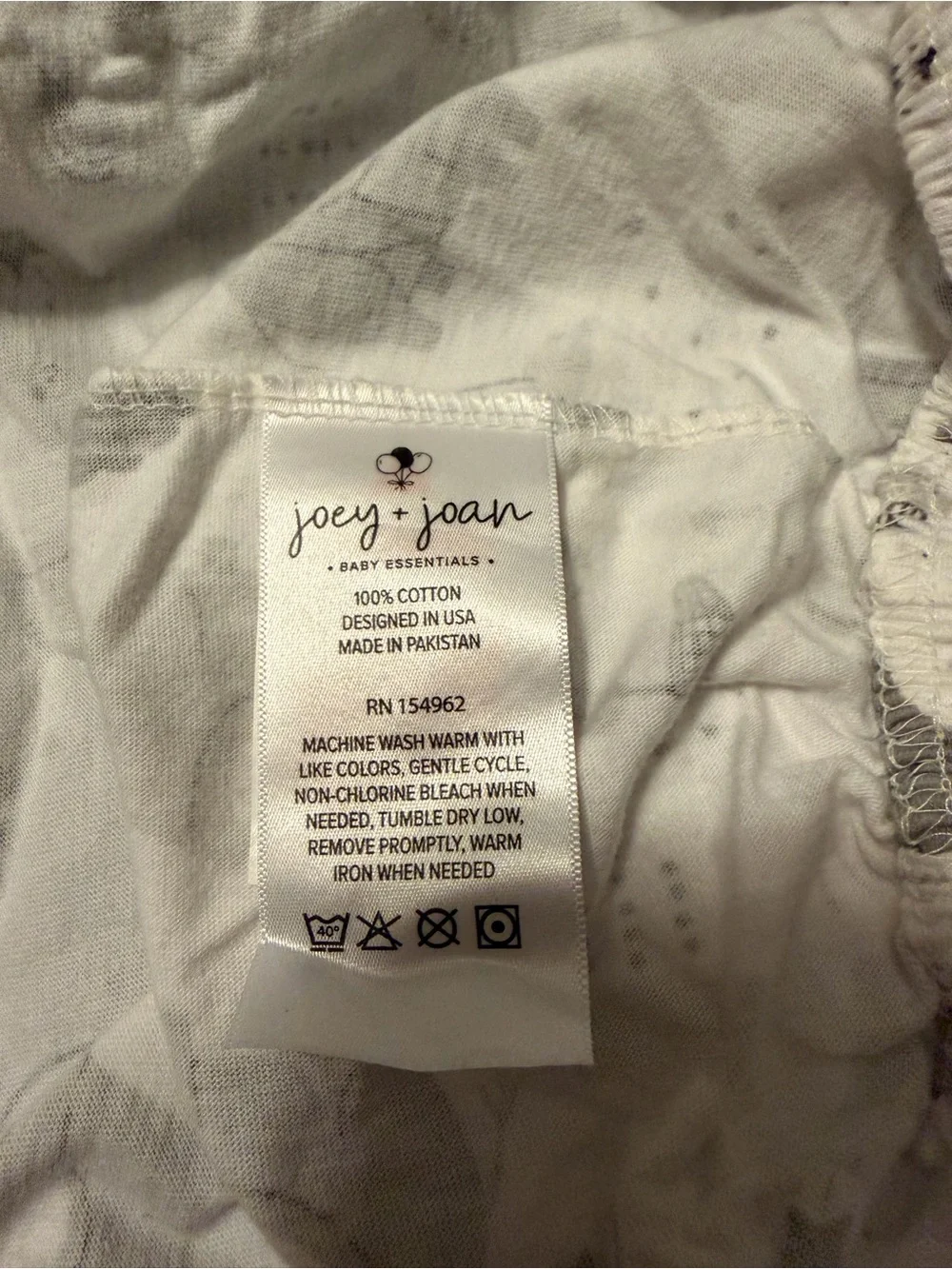 Joey & Joan Cradle Sheet Fitted 18 x 36 inches